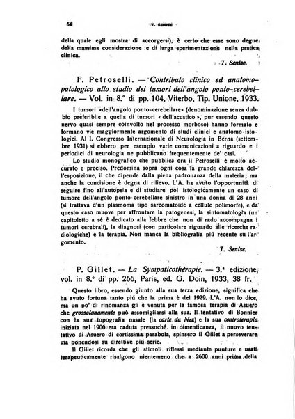 Il cervello Giornale di nevrologia