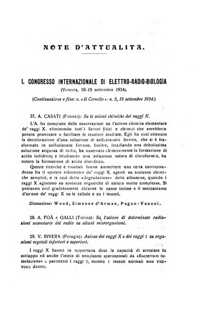 Il cervello Giornale di nevrologia