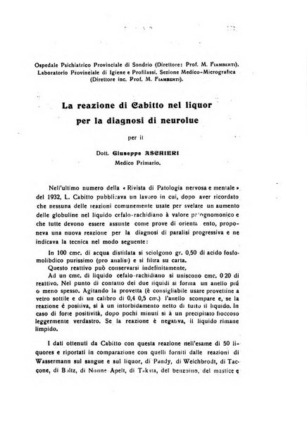 Il cervello Giornale di nevrologia