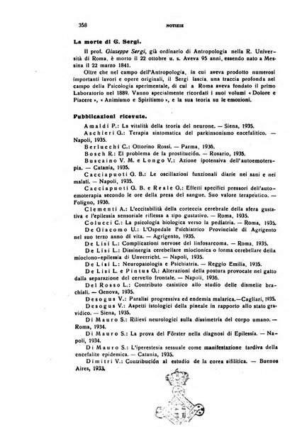 Il cervello Giornale di nevrologia