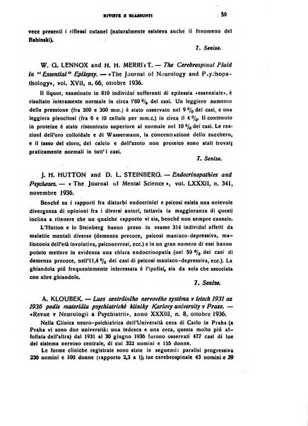 Il cervello Giornale di nevrologia