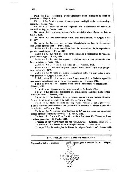 Il cervello Giornale di nevrologia