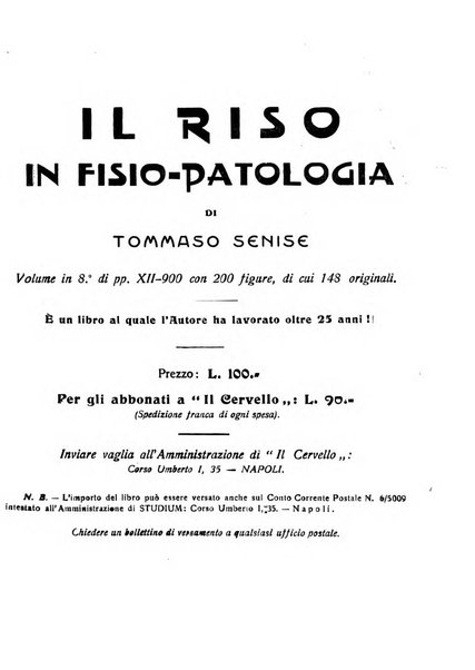 Il cervello Giornale di nevrologia