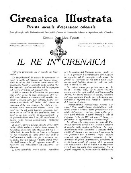 Cirenaica illustrata Rivista mensile d'espansione coloniale