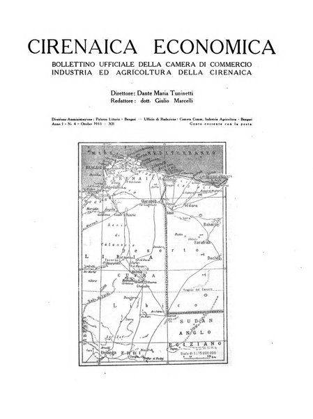 Cirenaica illustrata Rivista mensile d'espansione coloniale