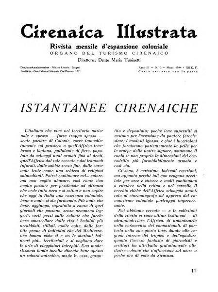 Cirenaica illustrata Rivista mensile d'espansione coloniale