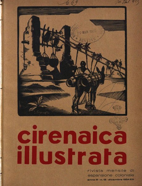 Cirenaica illustrata Rivista mensile d'espansione coloniale