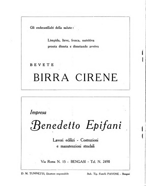 Cirenaica illustrata Rivista mensile d'espansione coloniale