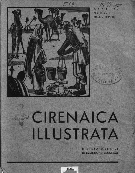 Cirenaica illustrata Rivista mensile d'espansione coloniale