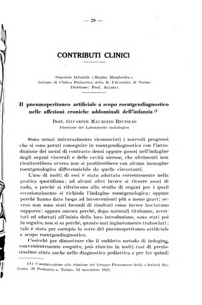 Clinica ed igiene infantile