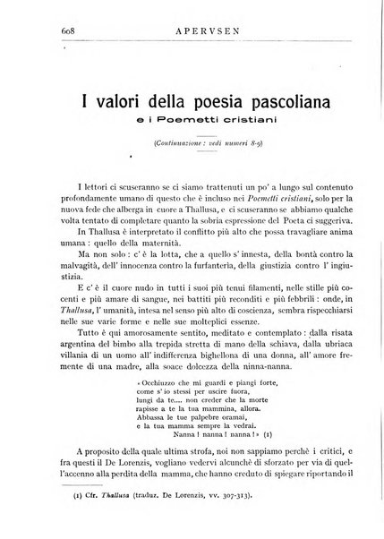 Il Concilio rivista mensile di cultura e letteratura