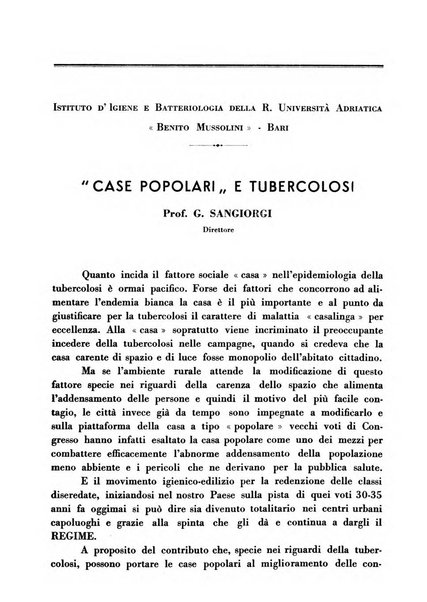 Il Consorzio antitubercolare Rivista mensile scientifico sociale di tisiologia