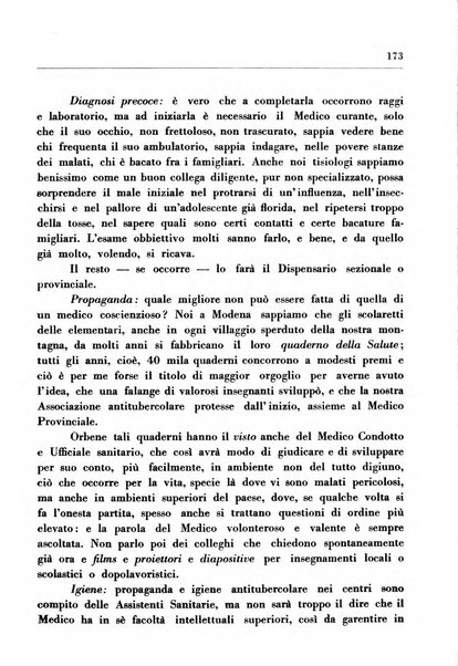 Il Consorzio antitubercolare Rivista mensile scientifico sociale di tisiologia