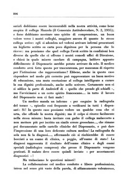 Il Consorzio antitubercolare Rivista mensile scientifico sociale di tisiologia