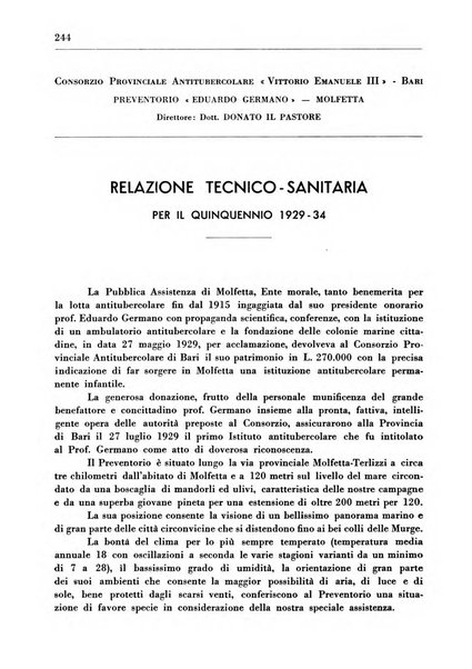 Il Consorzio antitubercolare Rivista mensile scientifico sociale di tisiologia