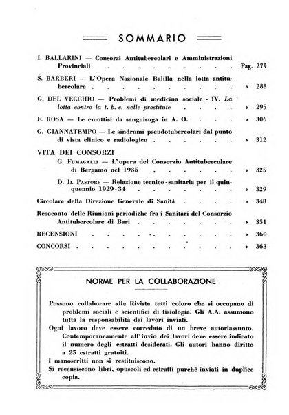 Il Consorzio antitubercolare Rivista mensile scientifico sociale di tisiologia