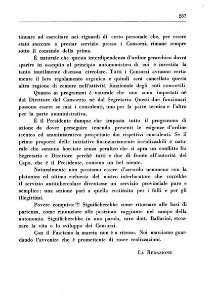 Il Consorzio antitubercolare Rivista mensile scientifico sociale di tisiologia