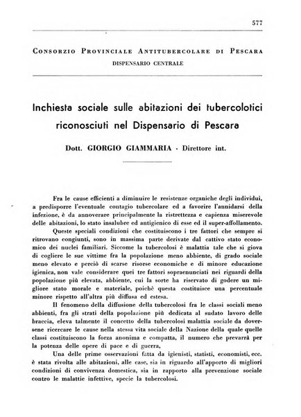 Il Consorzio antitubercolare Rivista mensile scientifico sociale di tisiologia