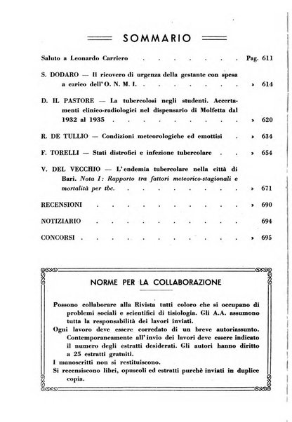 Il Consorzio antitubercolare Rivista mensile scientifico sociale di tisiologia