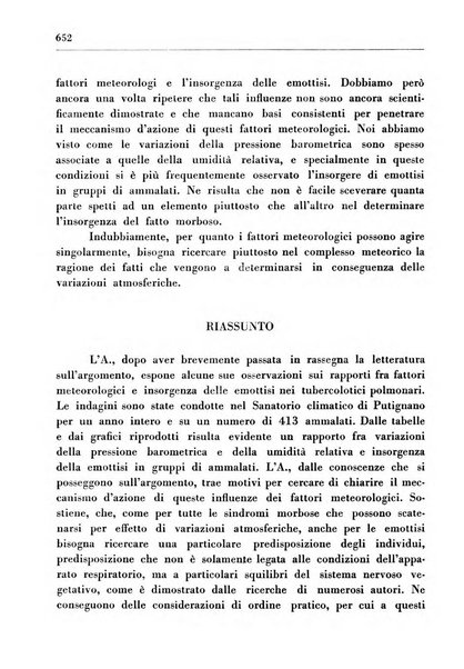 Il Consorzio antitubercolare Rivista mensile scientifico sociale di tisiologia