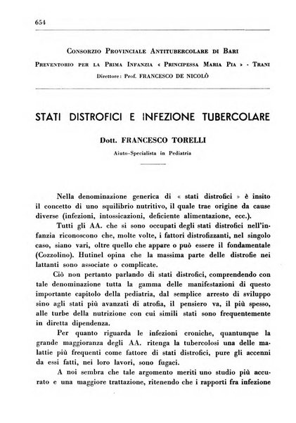 Il Consorzio antitubercolare Rivista mensile scientifico sociale di tisiologia