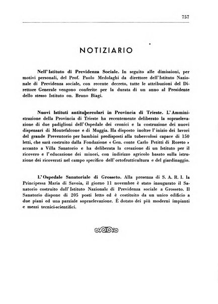 Il Consorzio antitubercolare Rivista mensile scientifico sociale di tisiologia