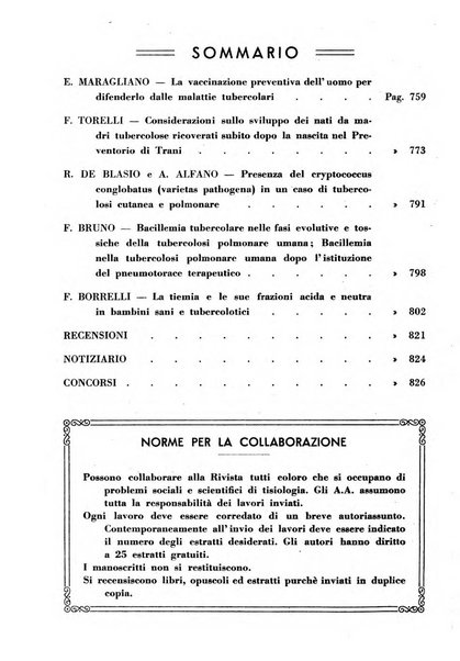 Il Consorzio antitubercolare Rivista mensile scientifico sociale di tisiologia