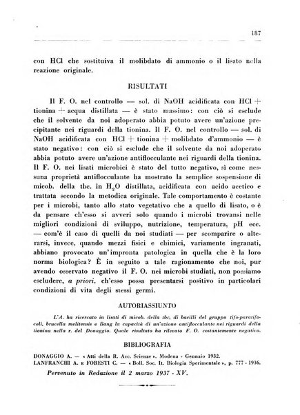 Il Consorzio antitubercolare Rivista mensile scientifico sociale di tisiologia