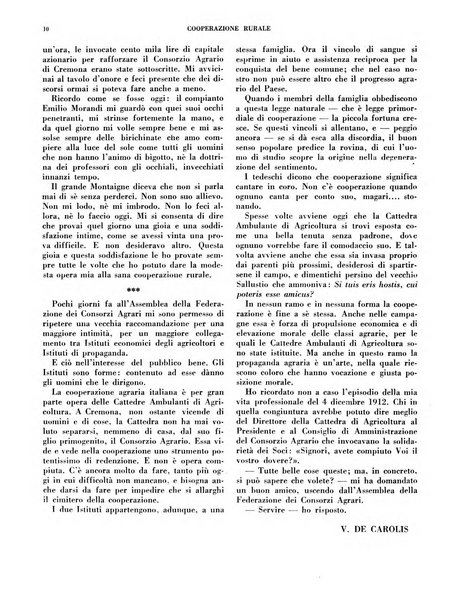 Cooperazione rurale rivista mensile