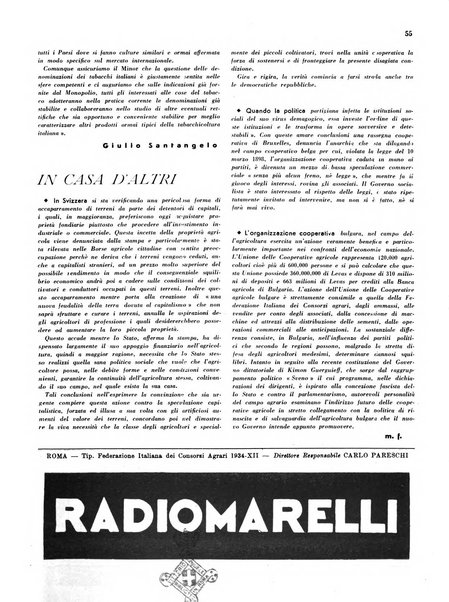 Cooperazione rurale rivista mensile