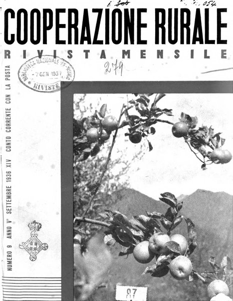 Cooperazione rurale rivista mensile