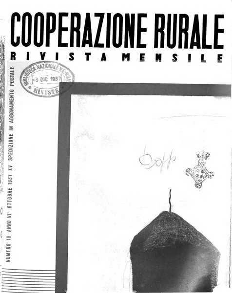 Cooperazione rurale rivista mensile