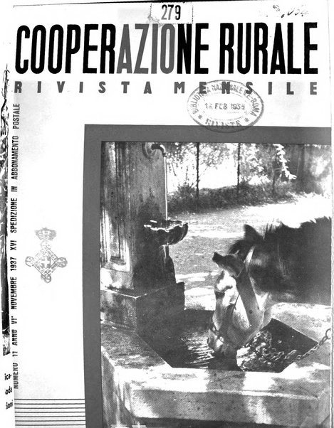 Cooperazione rurale rivista mensile