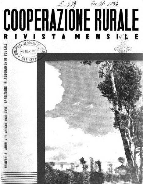 Cooperazione rurale rivista mensile