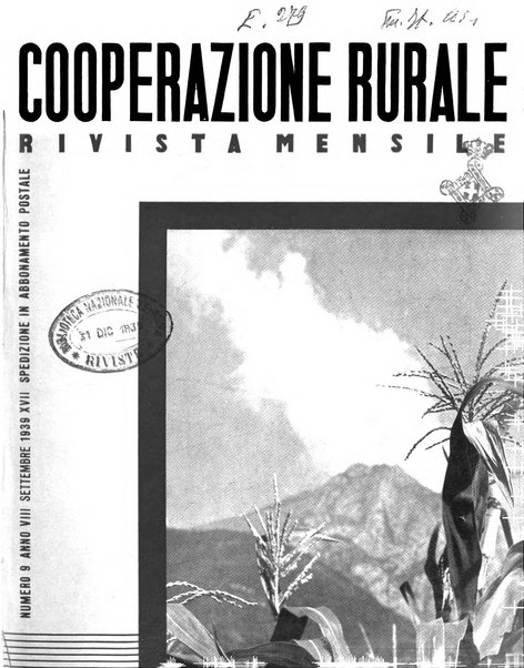 Cooperazione rurale rivista mensile