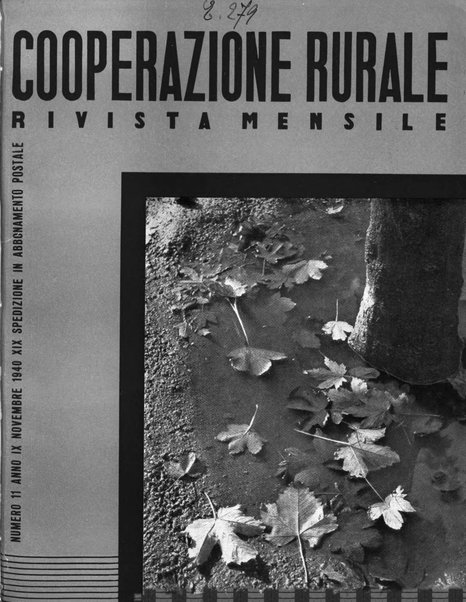 Cooperazione rurale rivista mensile