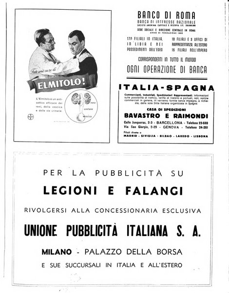 Legioni e falangi rivista d'Italia e di Spagna