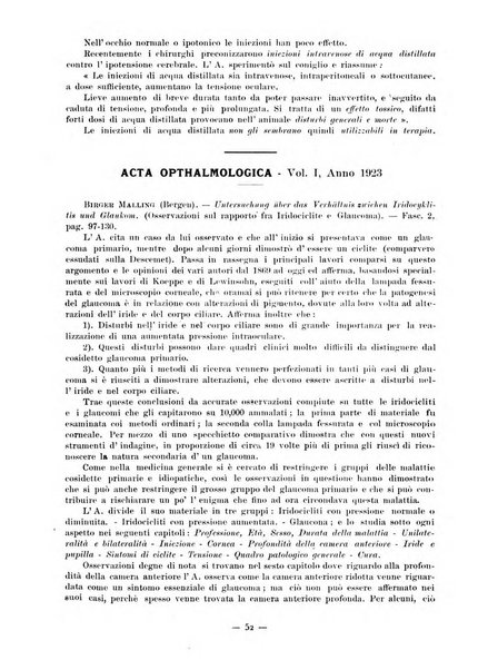 Lettura oftalmologica rivista mensile di oculistica pratica