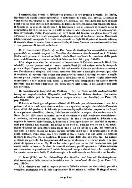 Lettura oftalmologica rivista mensile di oculistica pratica