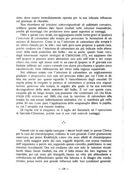 Lettura oftalmologica rivista mensile di oculistica pratica