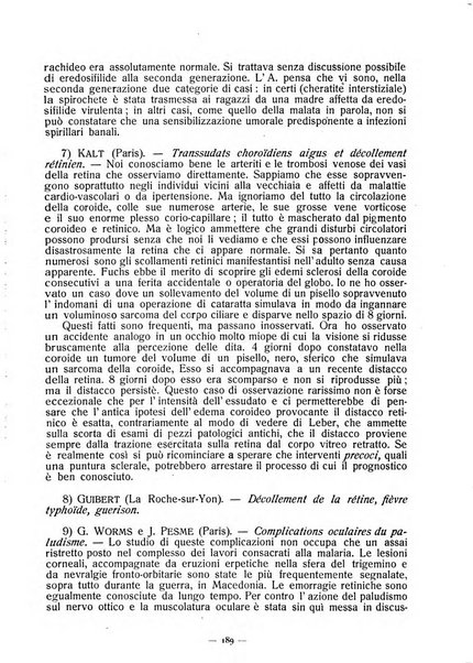 Lettura oftalmologica rivista mensile di oculistica pratica