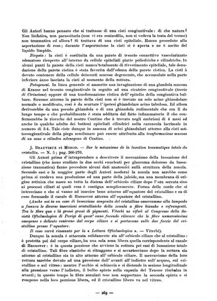 Lettura oftalmologica rivista mensile di oculistica pratica