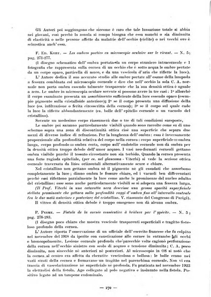 Lettura oftalmologica rivista mensile di oculistica pratica