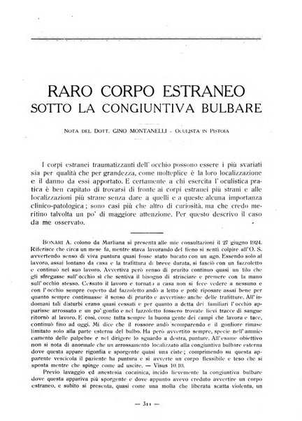 Lettura oftalmologica rivista mensile di oculistica pratica