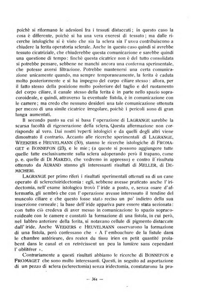 Lettura oftalmologica rivista mensile di oculistica pratica