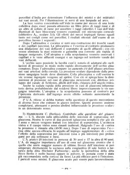 Lettura oftalmologica rivista mensile di oculistica pratica