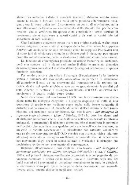 Lettura oftalmologica rivista mensile di oculistica pratica