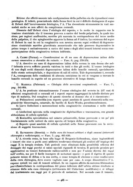 Lettura oftalmologica rivista mensile di oculistica pratica