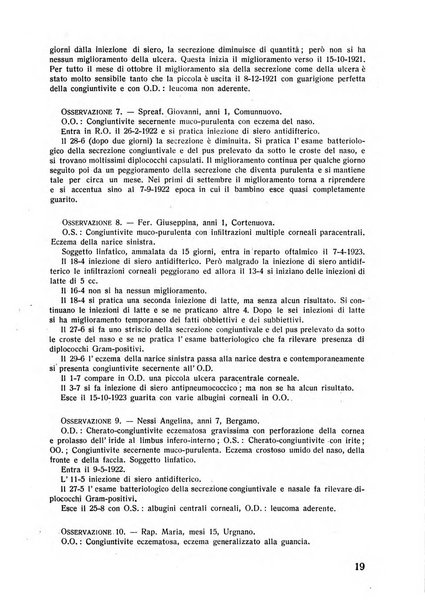 Lettura oftalmologica rivista mensile di oculistica pratica