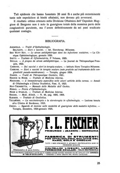 Lettura oftalmologica rivista mensile di oculistica pratica